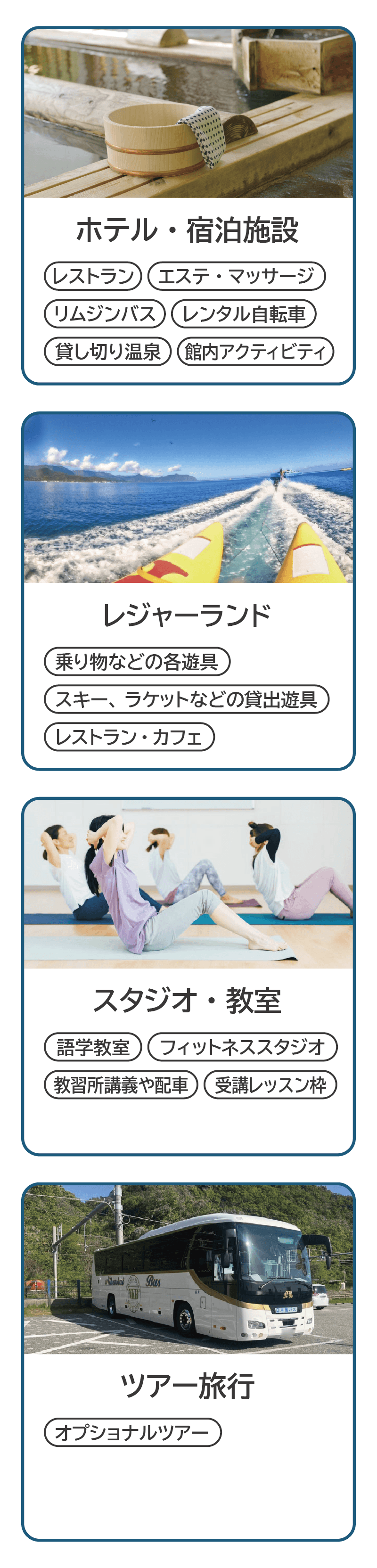 ReserveMeはいろんな業種で使えるという画像